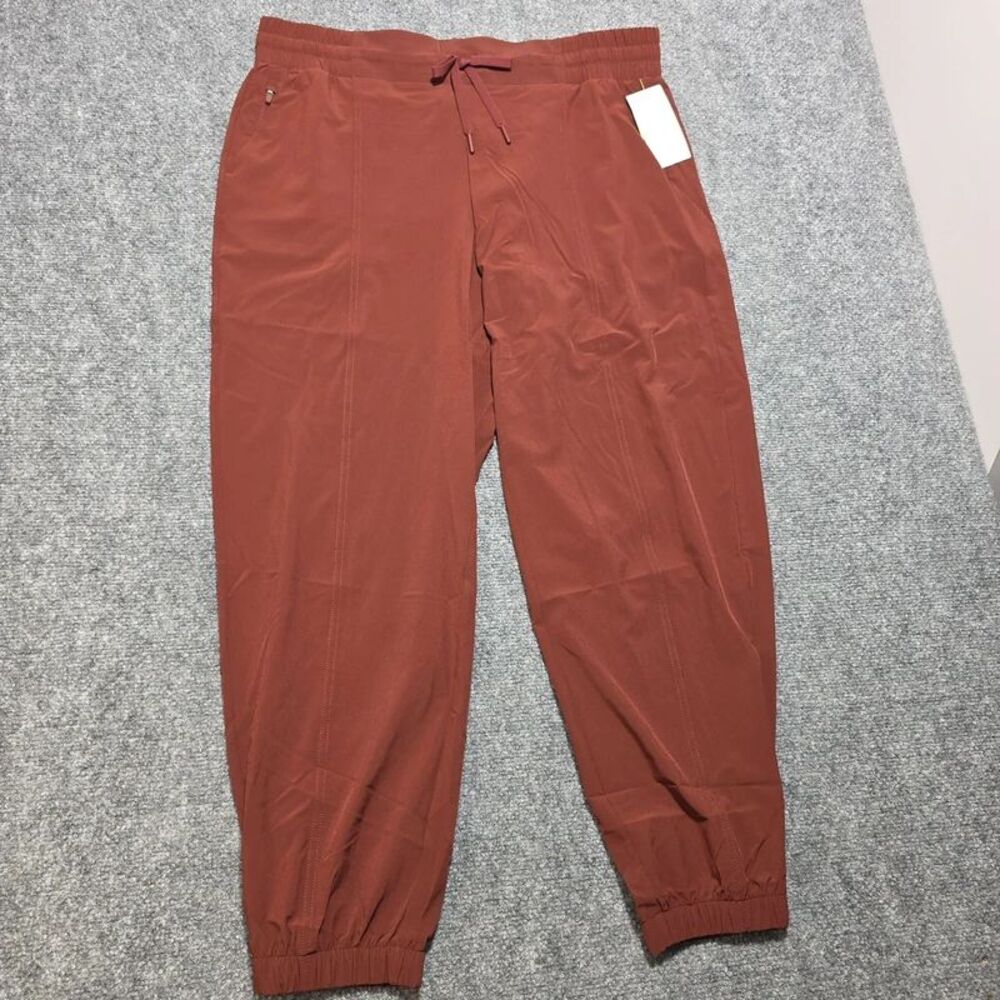 All in Motion Women’s Jogger Pants Size L Maroon